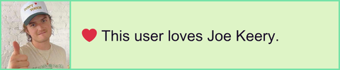 'this user loves joe keery' userbox